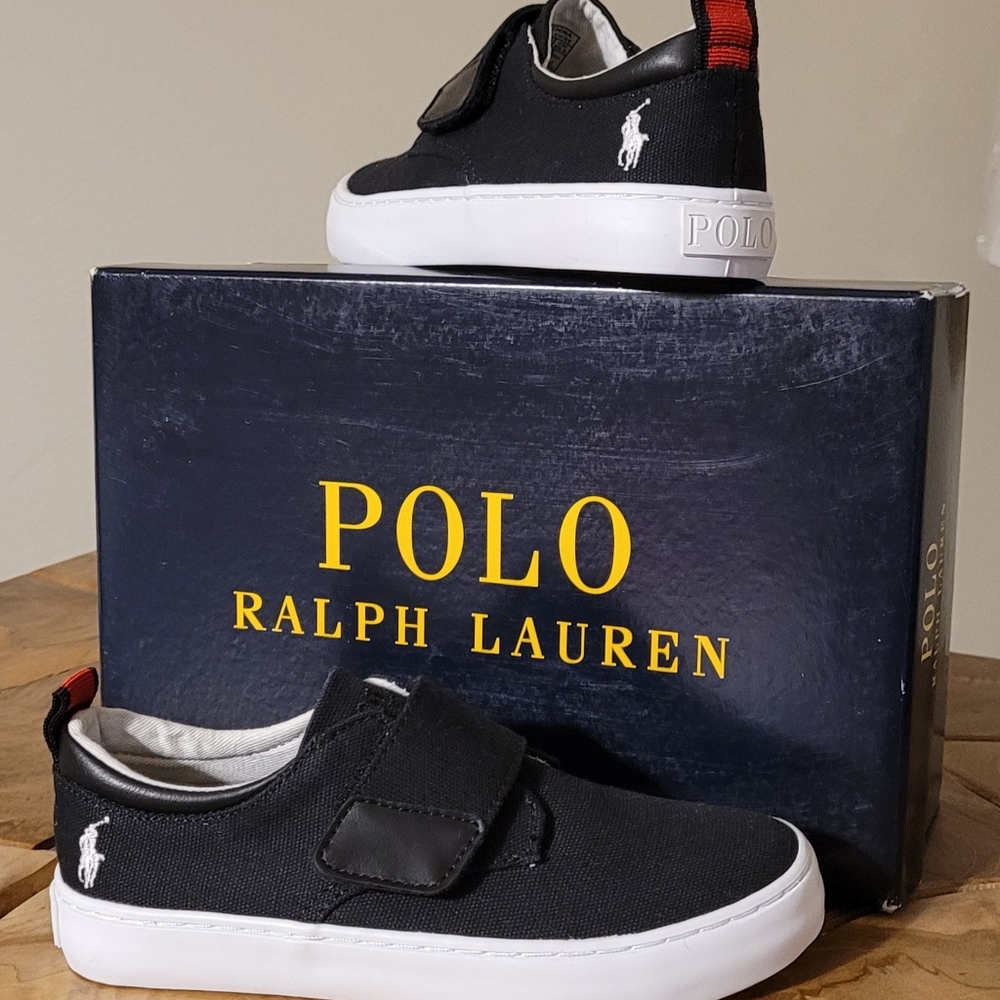New Polo Charter EZ black sneakers